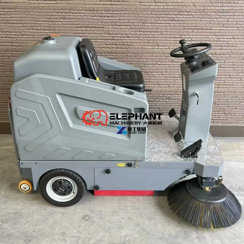 Hot Sale Silent Operation Electric Floor Sweeper for Medical Park Public Passage Cleans Carpet Cleaning Machine