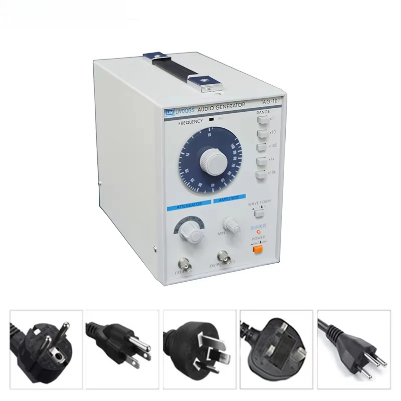 TAG-101 Low Frequency Signal Generator 10Hz–1MHz Audio Signal Source with Sine and Square Wave Output