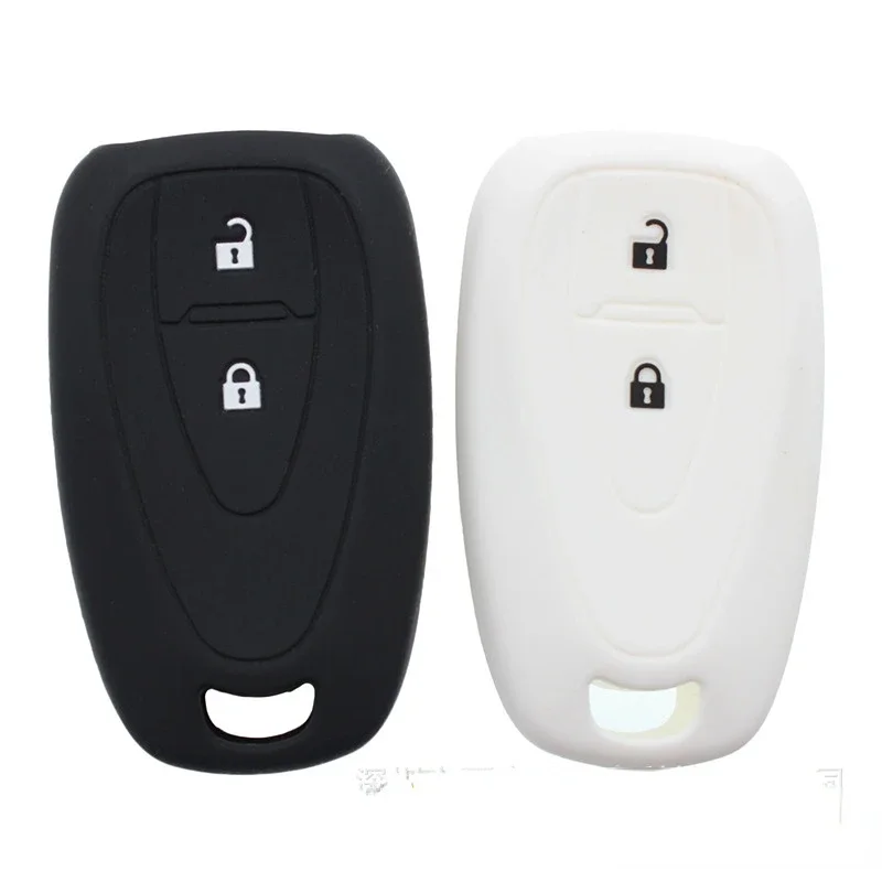 2 3 Button Remote Key Silicon Car Key Case Cover for Chevrolet Onix Orlando Tracker Turbo 2022 Bolt EV Key Cover Fob Shell