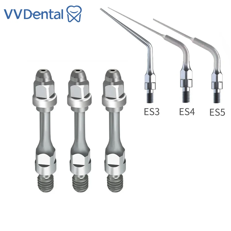 VVDental Dental Ultrasonic Scaler Scaling Endo Perio Subgingival Tip Fit SIRONA Handpiece Endodontic Tip