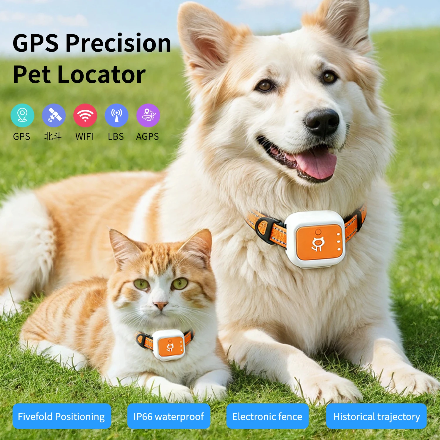 

Device Smart Customized Pet Tracker GPS Inbox 4G Network Compatible Apple Anti-loss Device Waterproof 4G GPS Tracker