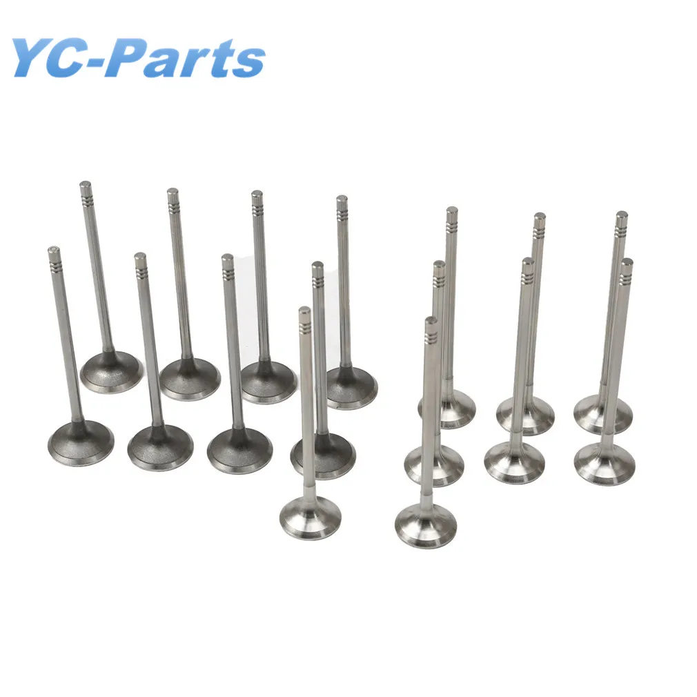 for Mini Cooper R56 N14 Engine Cylinder Head Intake & Exhaust Valve Set 11347587470, 11347547187 Car Accessary