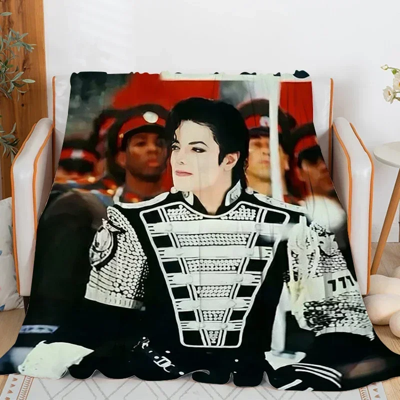 

Sofa Blankets for Winter M-Michael J-Jackson Microfiber Bedding Warm Knee Bed Camping Custom Fluffy Soft Blankets King Size