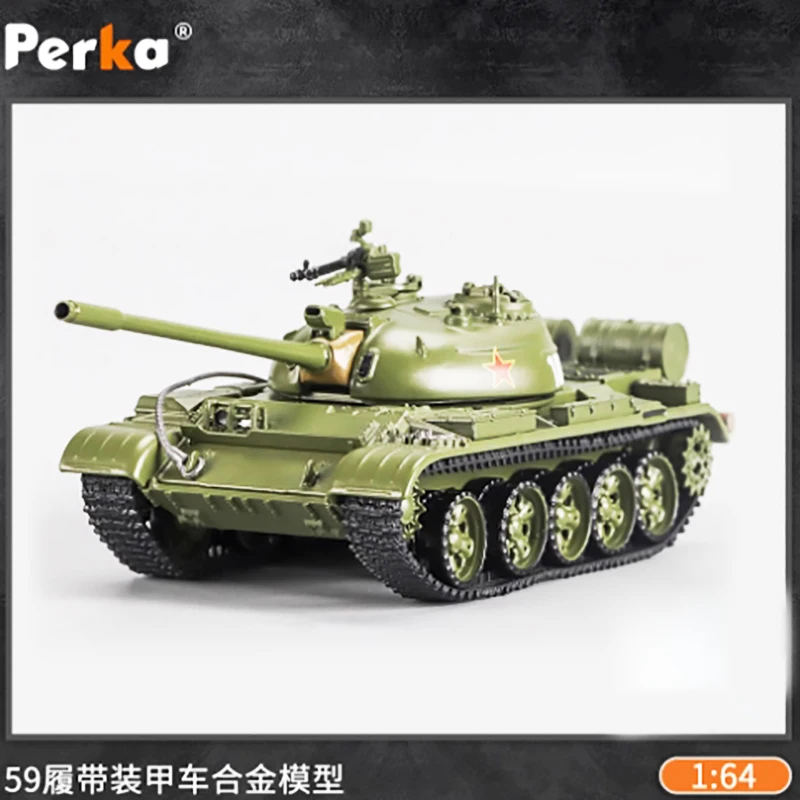 

Литой под давлением сплав в масштабе 1:64 T-54A T54A T54, китайская версия, тип 59, модель танка, готовый продукт, имитация коллекции игрушек, статическая модель