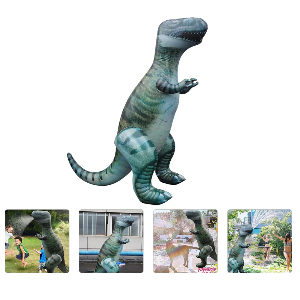 Water Spray Big Dinosaur Inflatable Plaything Toy Sprinkler Beach Park Outdoor Party Toys