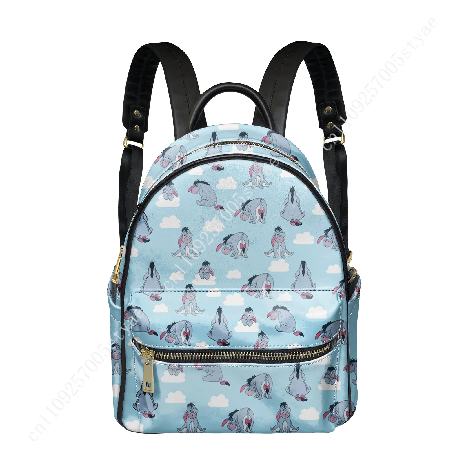 

Рюкзак Disney Winnie the Pooh Eeyore для женщин и мужчин, персонализированная сумка на два плеча, деловая дорожная сумка, рюкзак для книг, подарок, повседневный рюкзак