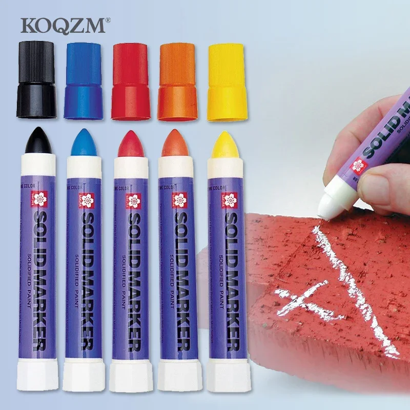 Solid Paint Pen Waterproof XSC Industrial Metal High Temperature Tire Marker Permanent Office Supplies