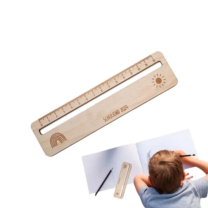 Wood Ruler For School Scale Ruler Accurate Scale Classroom Wooden Plant Rulers Wooden School Rulers Accurate For Students School