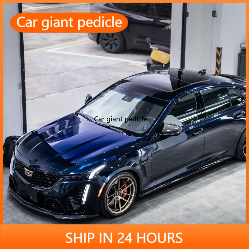 Highest Quality Midnight Blue Vinyl Wrap Film Car Wrap Film Non Degumming Non Fading Quality Warranty 1.52M*17M Roll