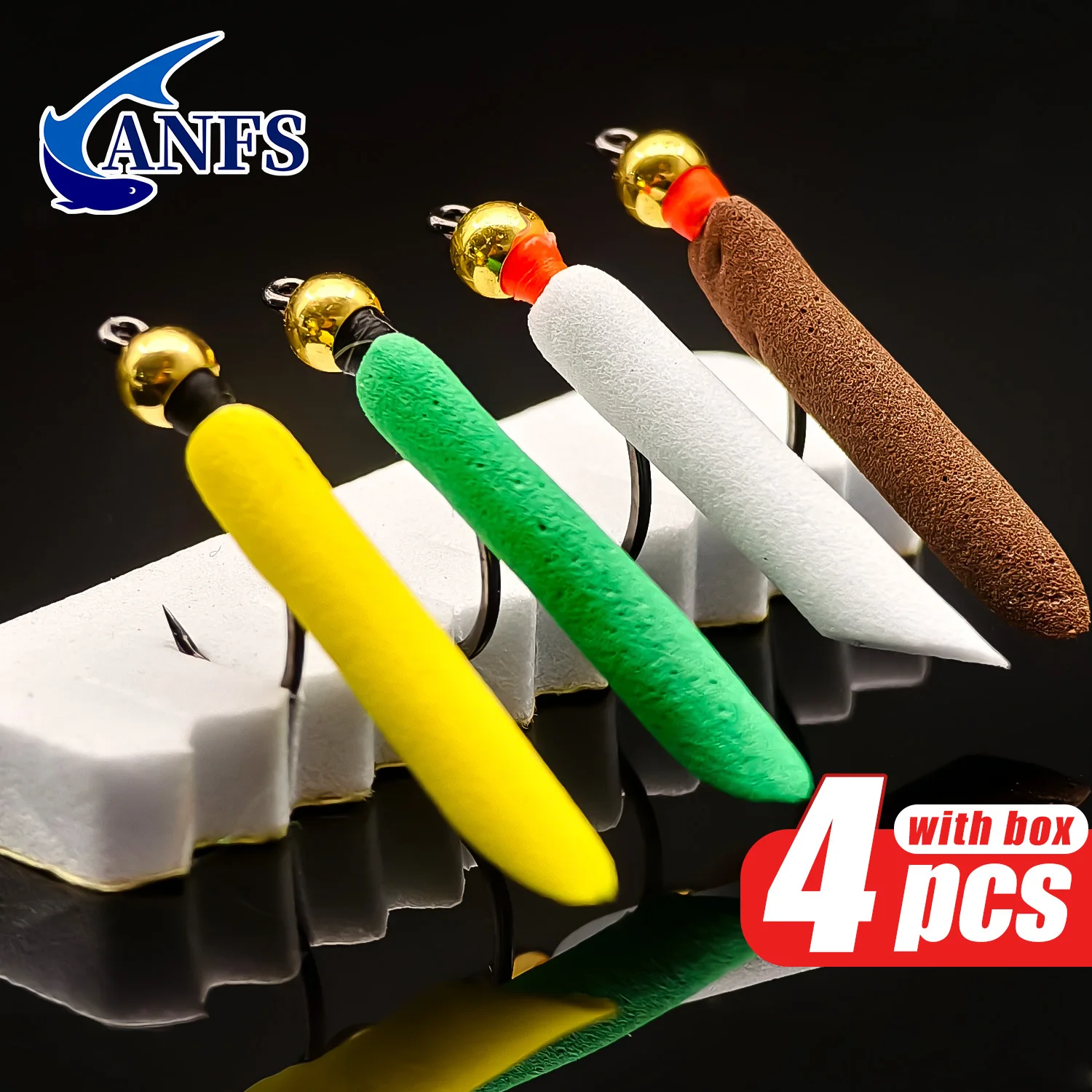 Anfs 4Pcs Fly Fishi…