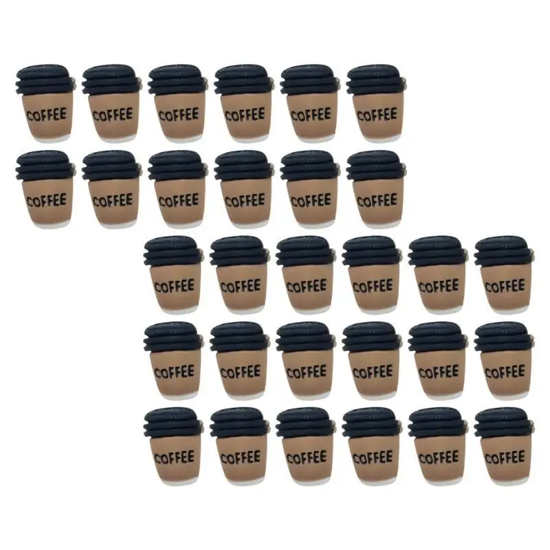 652F Fashionable Coffee Cup Corkboard Push Pin Set Box Accessory for Enhancing Creativity In Workspaces and Study Area
