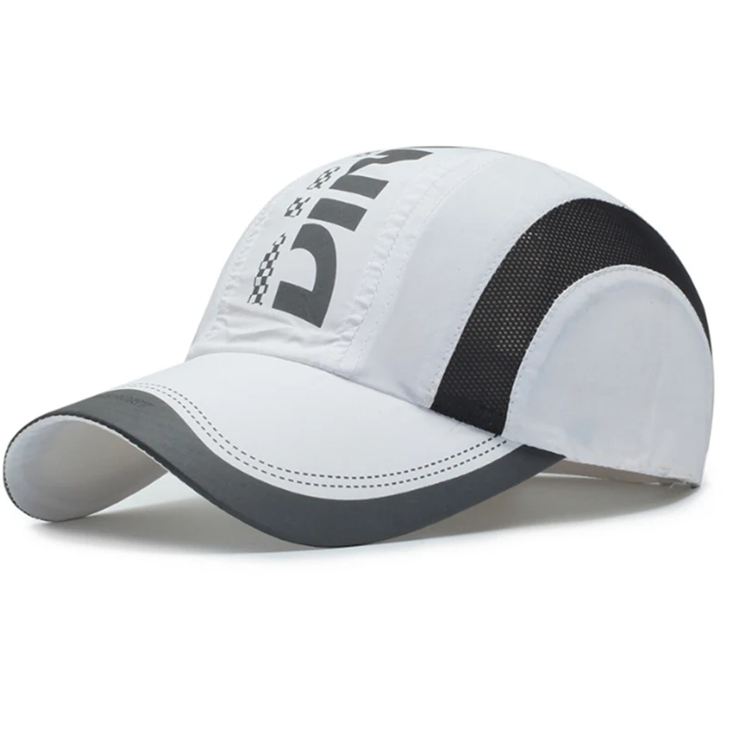 Neue Sommer Hut Schnell Trocknende Kappe Mode Frühjahr Baseball Kappe Outdoor Sport Kappe Atmungsaktive Mesh Hut Visier Hut – Detail 9