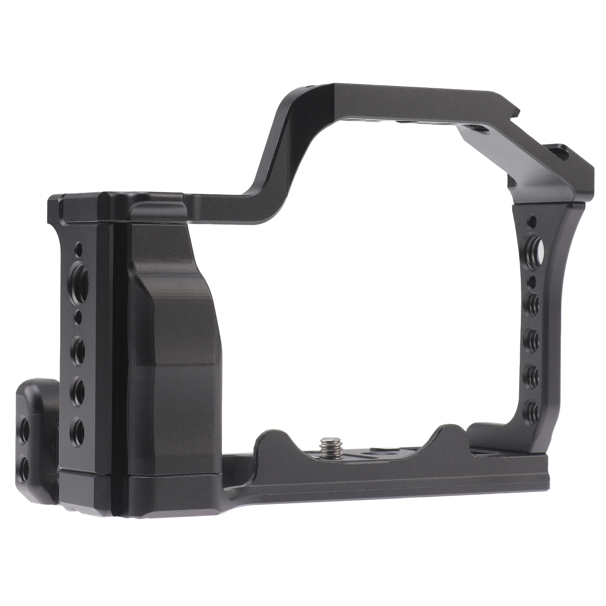 Camera Cage for Canon M50 Mark II M50 M5 Camera Rabbit Case with Cold Shoe Mount for Microphone Aluminum Alloy