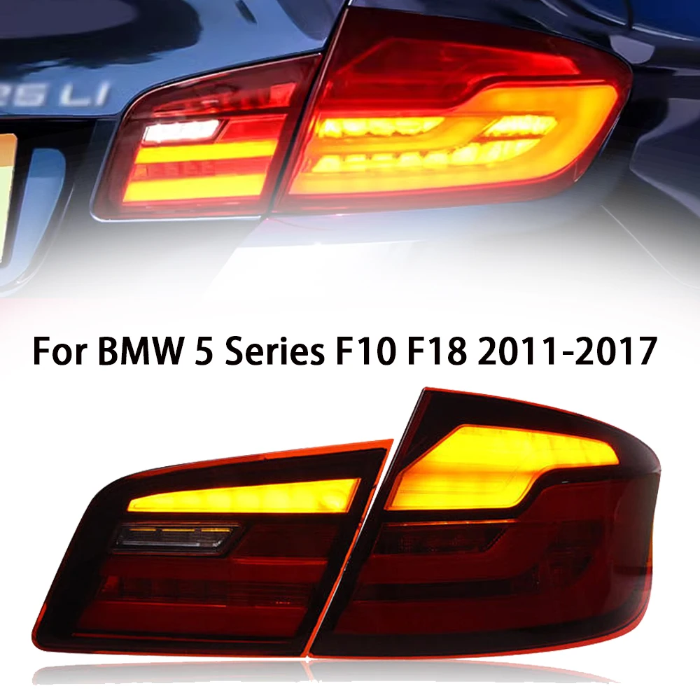 Car Tail Lamp for BMW F10 F18 LED TailLight 2010-2017 525i 530i 520i 535i 540i Rear Fog Brake Turn Signal Automotive Accessories