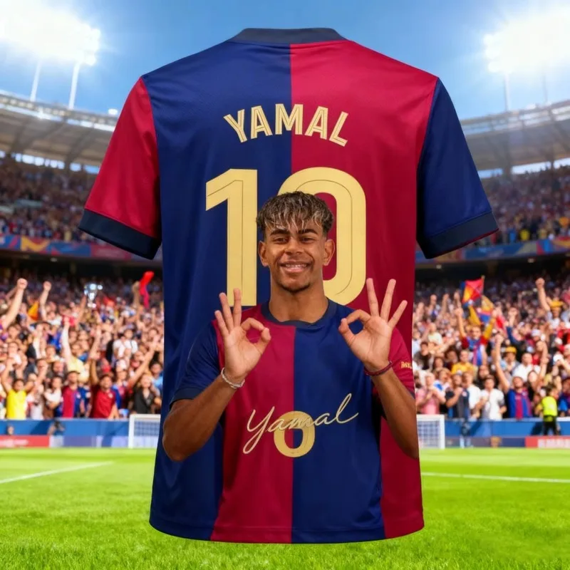 Yamal 10 3D Printed Children's T-Shirt - Summer Outdoor Leisure Sports Breathable Clothing - Fan Exclusive