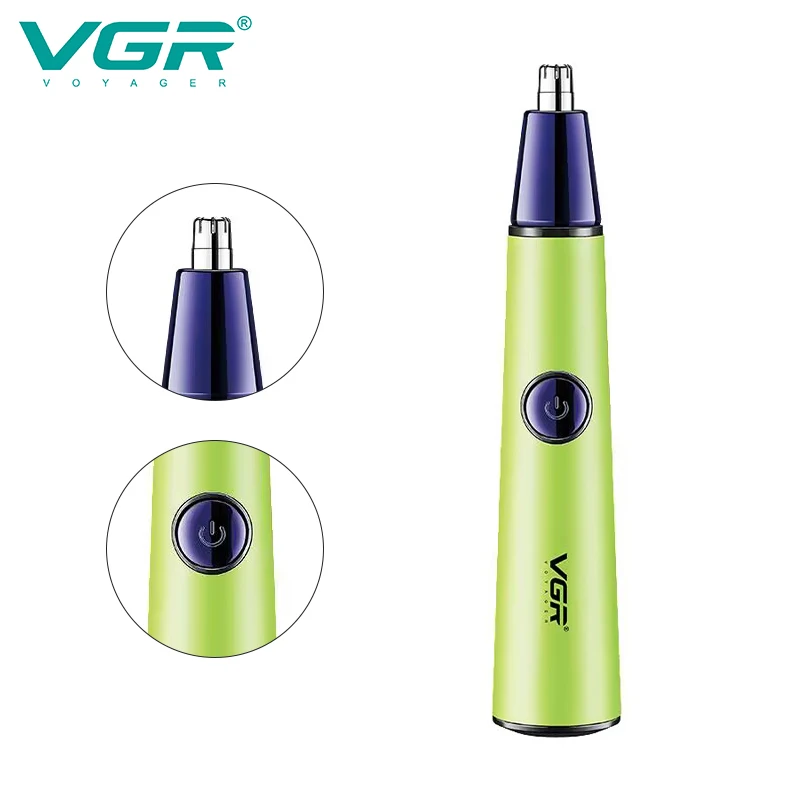 VGR 2-in-1 Mini Hair Trimmer, Private Area Hair Removal Device, Nose Hair Trimming Machine, Home Hair Removal Set V-627