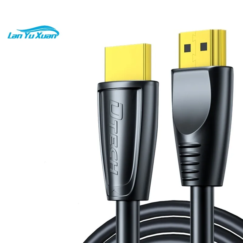 2PCS DTECH PVC Jacket 1080P Male To Male Monitor Data Video Audio Cables 3m HDMI To HDMI Cable