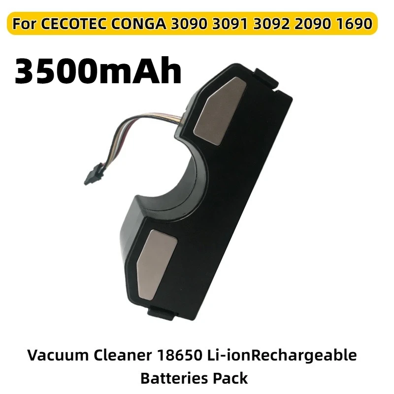 14.4V 6800mAh Battery Replacement for3090 3091/3092/1690/2090 Robot Vacuum Cleaners, KeyAccessories SpareParts,Long-LastingPower