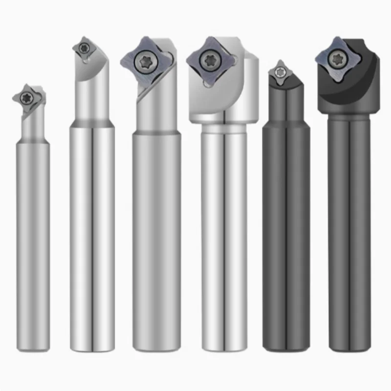 

CNC Internal R Angle Chamfering Cutter Bar Positive and Negative Internal and External R Chamfering Cutter Bar R0.5R1R2R3R4R5R6