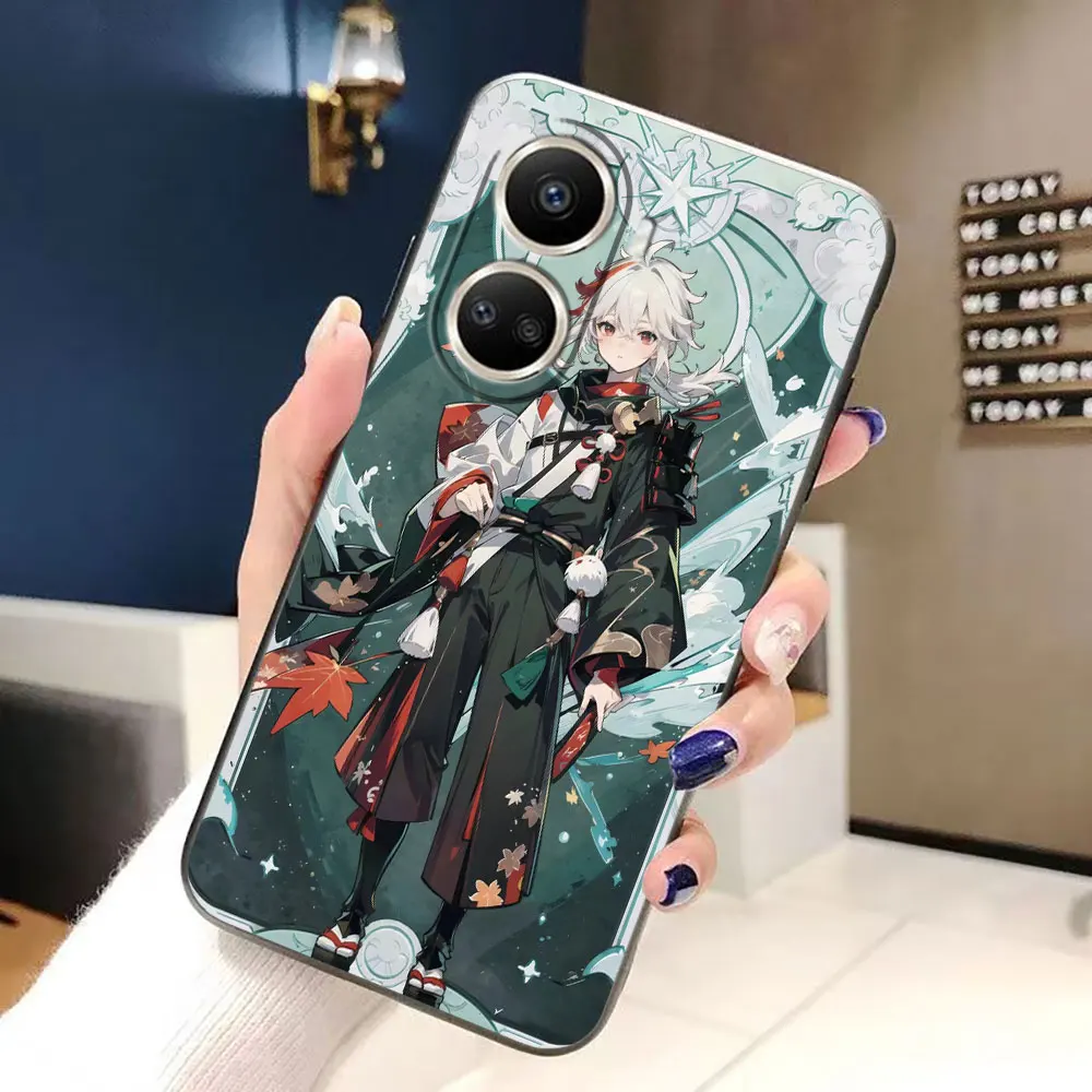 Genshin Impact Anime Phone Case For Huawei NOVA Y90 Y70 Y61 10 10SE 9 8 8I 7 7I 6 SE 5 5I 4 3 3I 2 Pro Case Funda Coque Shell