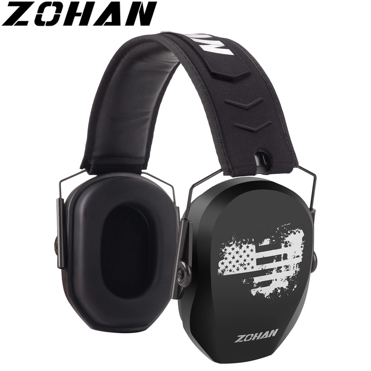 ZOHAN Shooting Ear Protector Safety Muffs Noise Reduction Ear Defenders Tactical Hearing Protection for Shooting Hunting