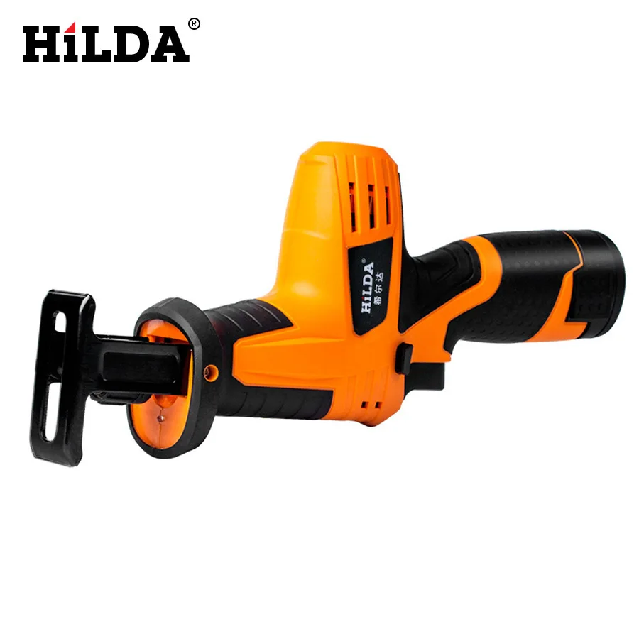 

Hilda 12 v li-ion battery rechargeable reciprocating saw horse inadvertently household small carpentry portable chainsaw