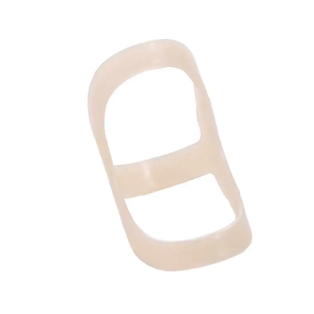 Ring Sleeve Oval Finger Splint Finger Cuff Oval Finger Splint Support Waterproof Skin Finger Joint Stabilizer Tendon Release