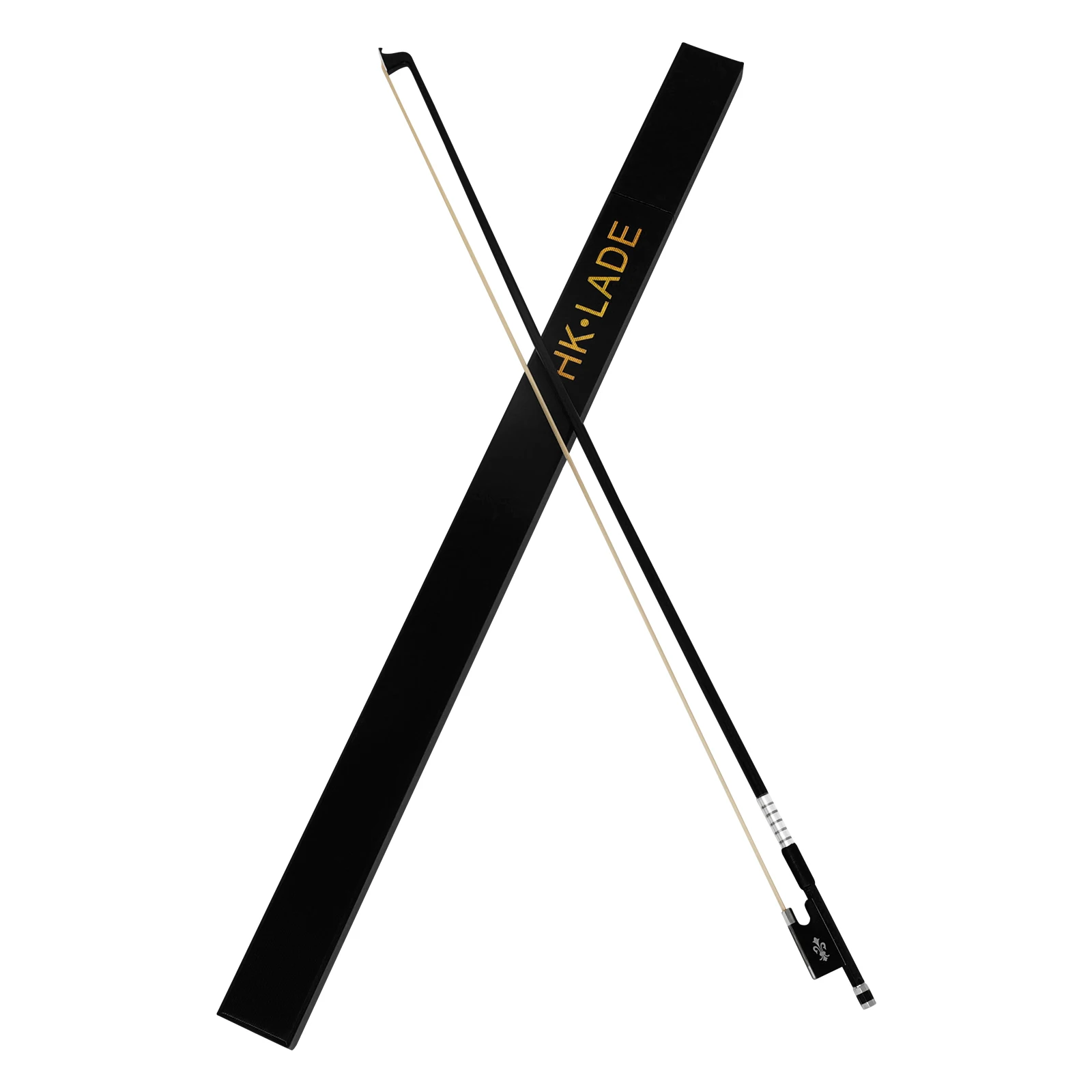 HK.LADE LN200 Violin Bow Case Box Universal Viola Bow Hard Shell Protective Carrier Black Coffee Red Blue For Fiddle Bow Storage