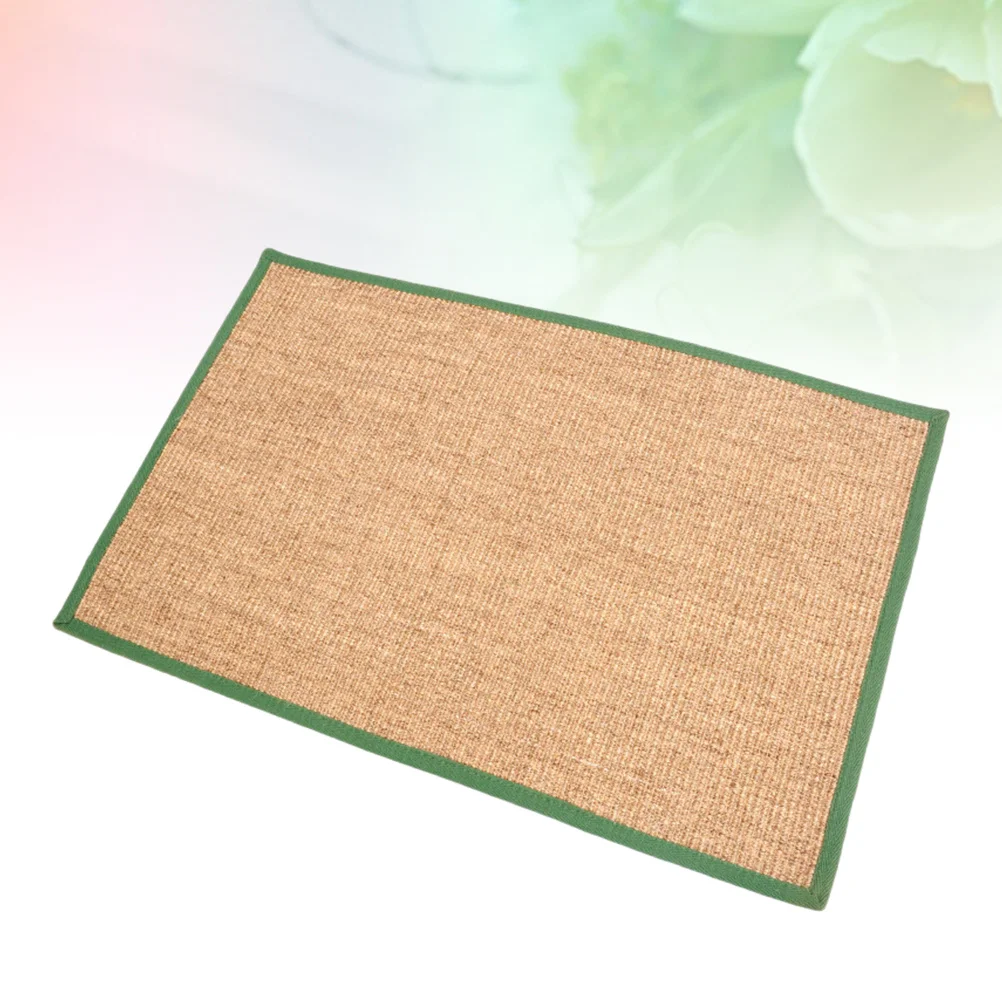 

Practical Cat Sisal Mat Soft Comfortable Ecofriendly Pet Supplies Small Random Color Claw Grinding Scratcher Sleep Mat