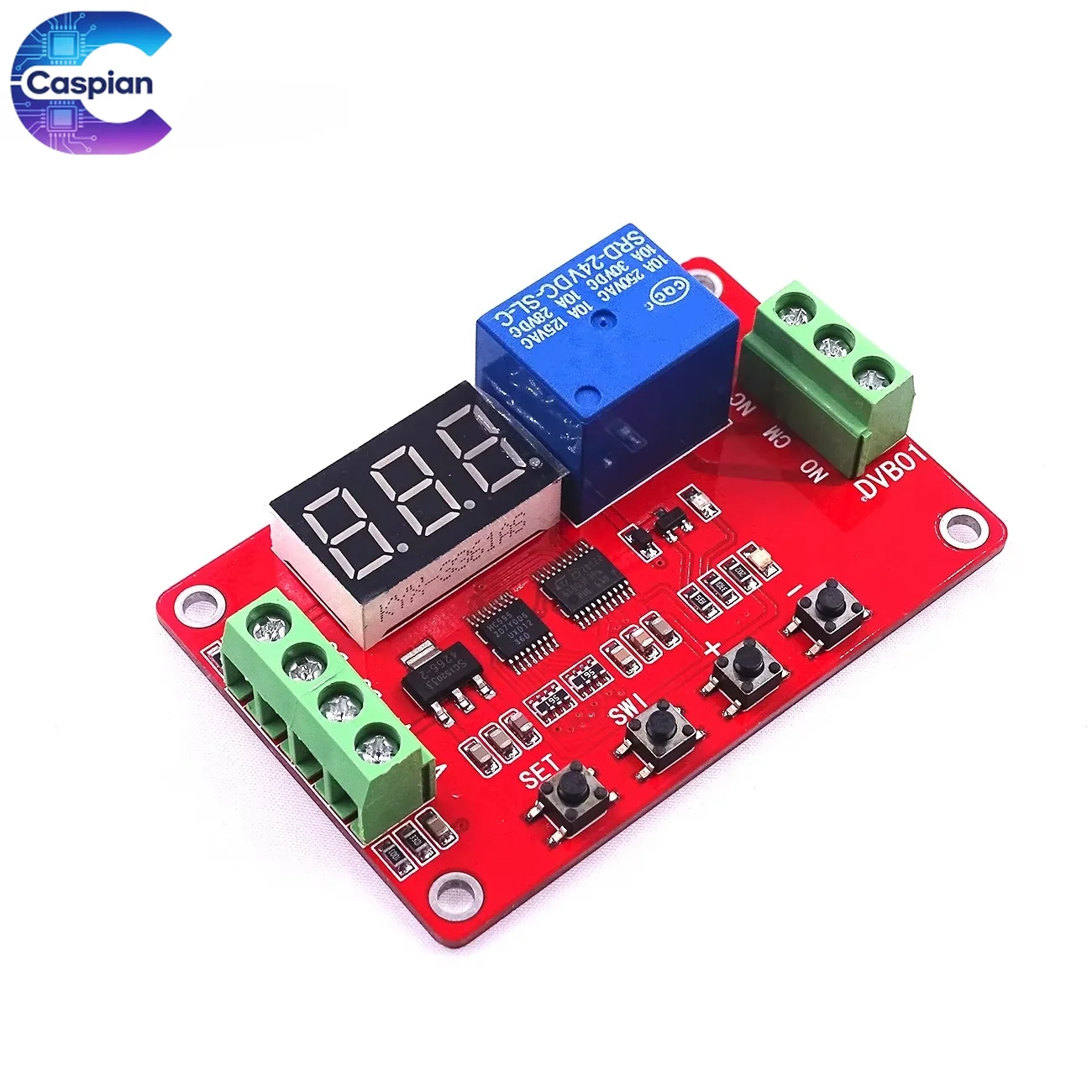 10Pcs DVB01 Digital Voltage Comparator Module, Over/Under Voltage Protection 5V/12V/24V