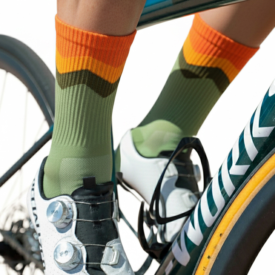  Men Cycling Socks Professional Road Mtb Bike Women Compression Racing Outdoor Unisex Sports 