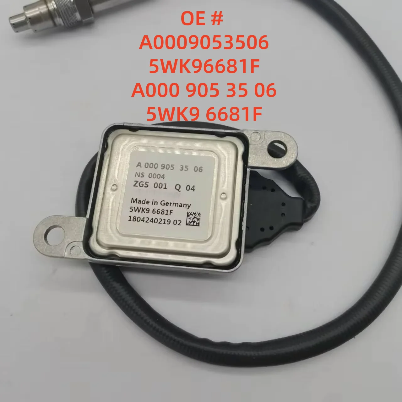 High quality new A0009053506 5WK96681F A000 905 35 06 5WK9 6681F Nitrogen Oxygen Sensor For Mercedes-Benz Accessories