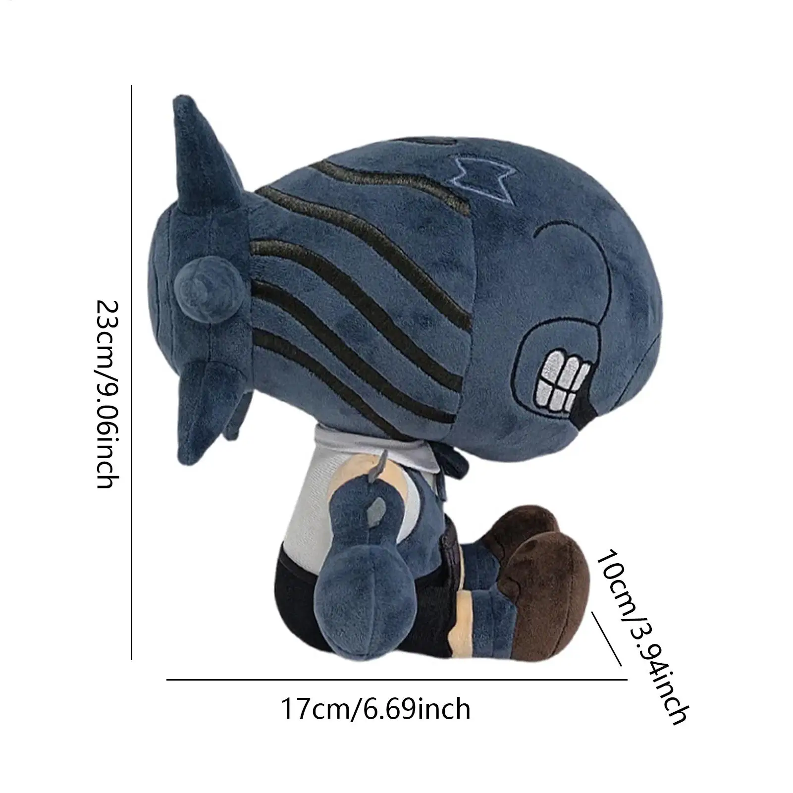 체인소우즈 맨 폭탄 플러시 장난감 레제스 체인소우즈 맨 폭탄 데빌 플러시 인형 이탈리아 브레인롯 장난감 굿즈 봉제 인형 선물