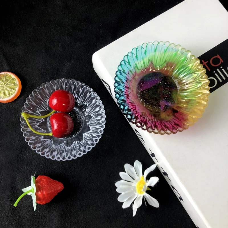 Storage Tray Fruit Plate Silicone Mould DIY Crystal Epoxy Resin Mold Desktop Drop shipping