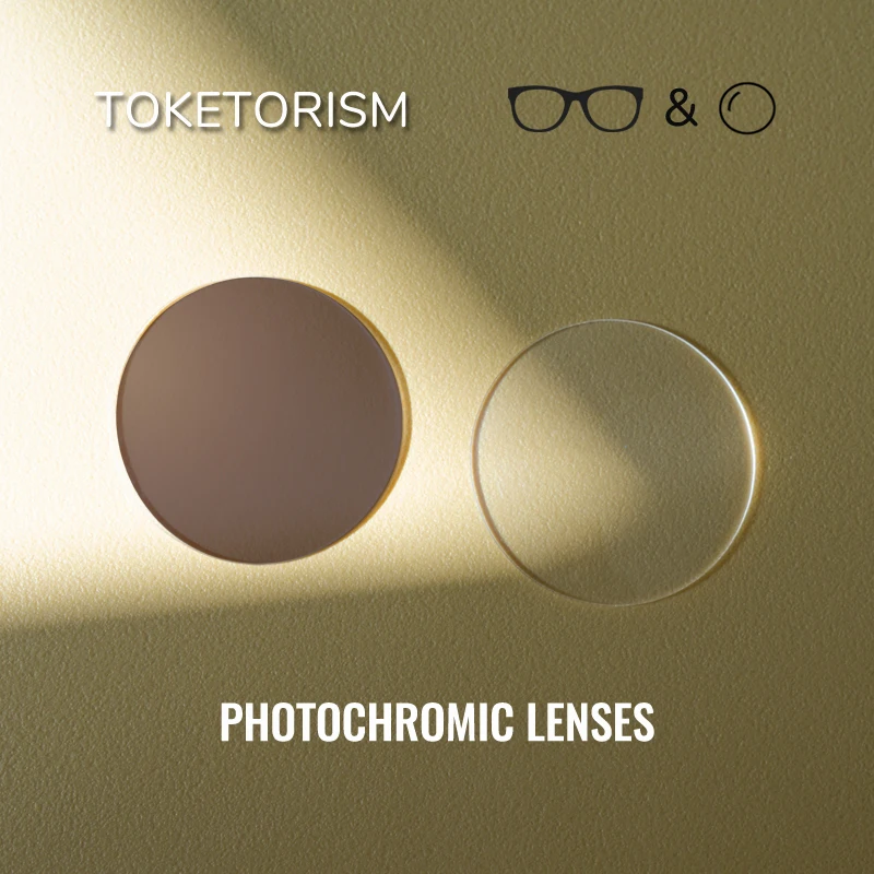 

Toketorism Anti Blue Photochromic Prescription Lenses for Myopia Presbyopia Anti UV Astigmatism Custom Aspherical lens