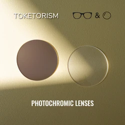 Toketorism Anti Blue Photochromic Prescription Lenses for Myopia Presbyopia Anti UV Astigmatism Custom Aspherical lens