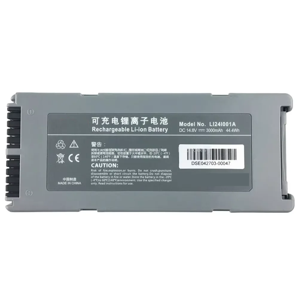 Original LI24I001A LI24I005A  for Mindra D2 D3 Monitor battery 14.8V 3000mAh Li-ion Battery