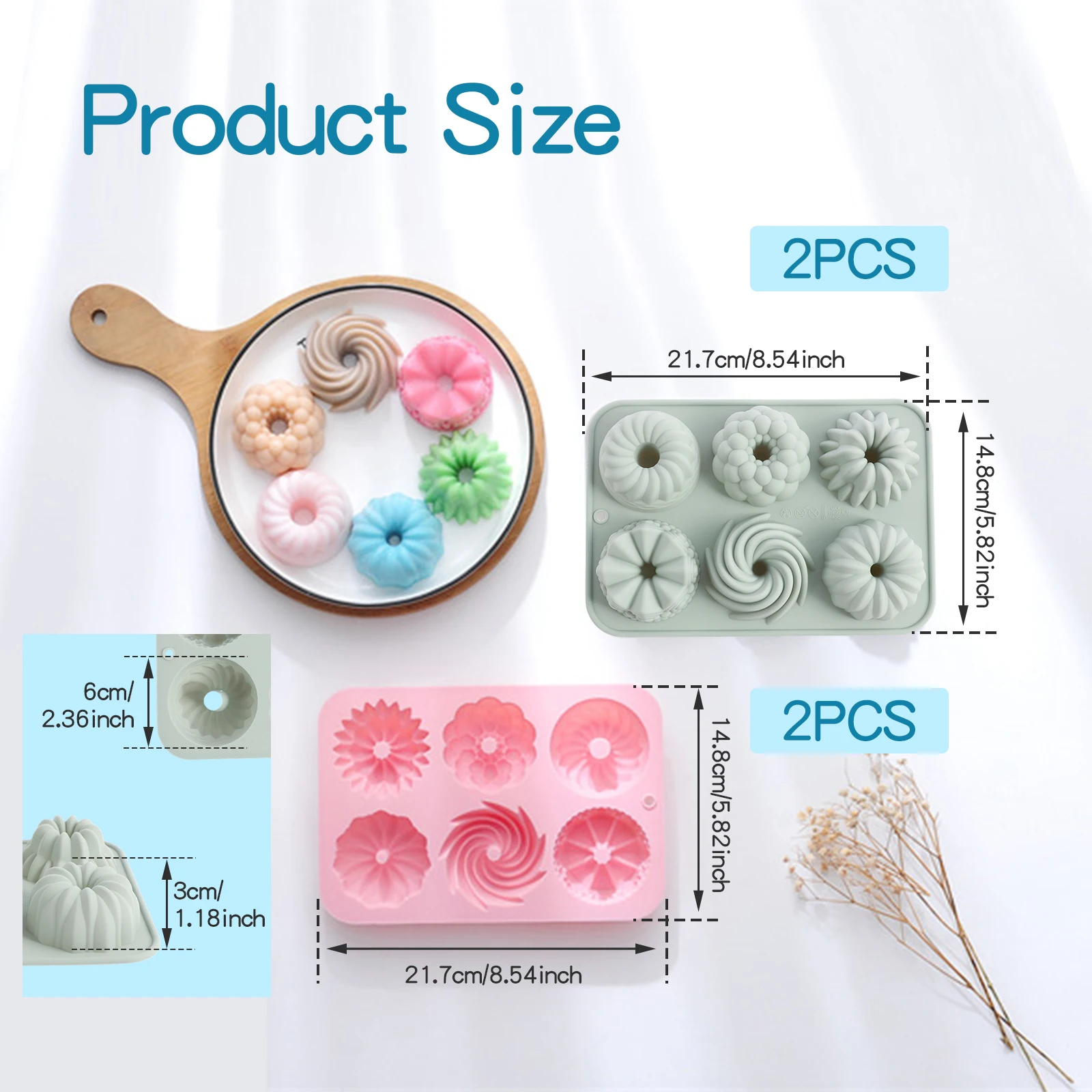 Stampo per torta con tubo scan - Donut Mold Silicone recensione e prezzo