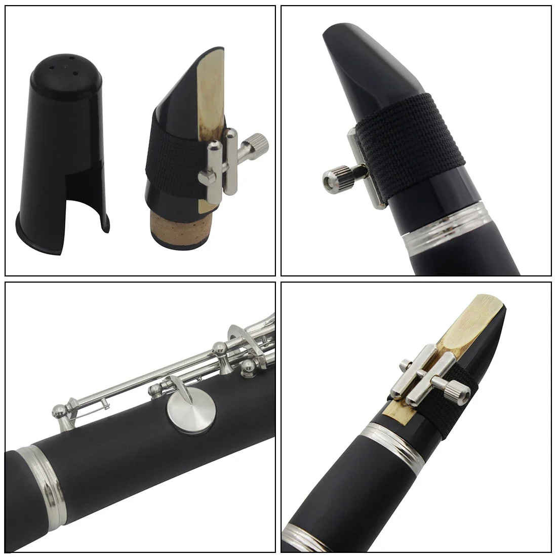 IRIN Bb Clarinet 17 Keys Bakelite Wooden Clarinette Black Grenadilla Professional Woodwind Instrument With Box Accessories Parts