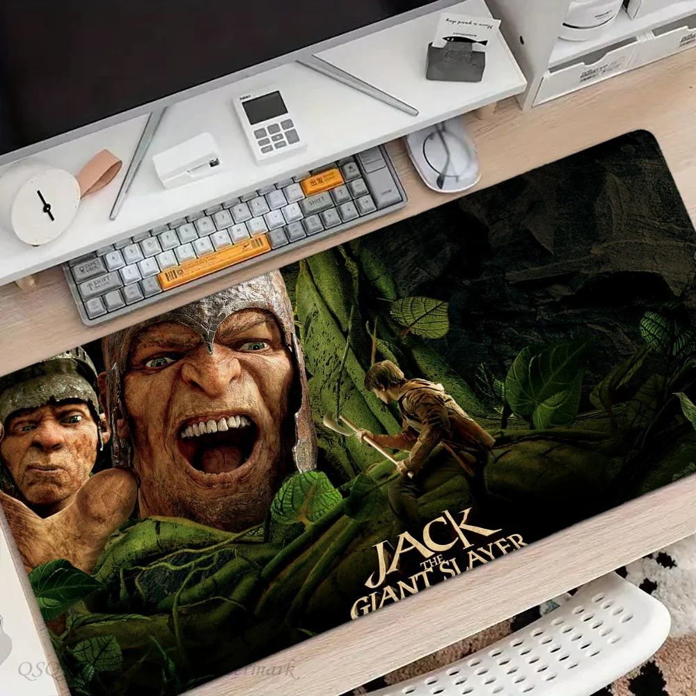 Jack The Giant Slayer Adventure Movie Mousepad Mouse Mat Desk Mat With Pad Gaming Accessories Prime Gaming XXL Keyboard Pad Pa