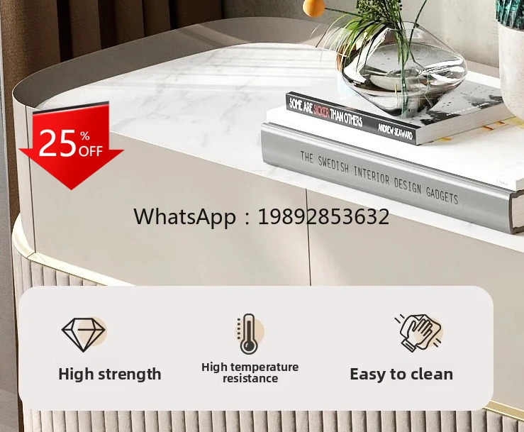 

ZZ high-end light luxury dining side cabinet enters the house against the wall, modern simple storage, high-end door cabinet