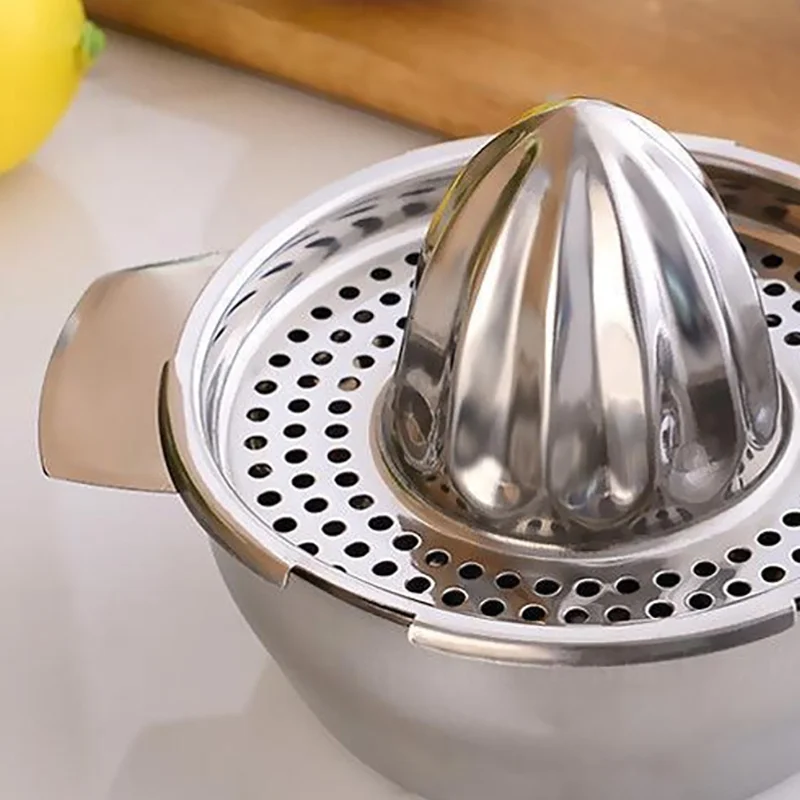 Gold 304 Stainless steel lemon Juicer Squeezer Manual Fruit Juicer Orange Juice maker Portable Metal Citrus Juicer Kitchen Tools