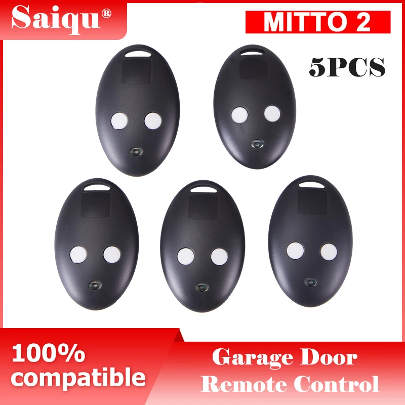 garage door remote control 5PCS garage command 433mhz MITTO B RCB 02 04 MITTO2A MITTO4A  Gate openerTRC1 TRC2 TRC3