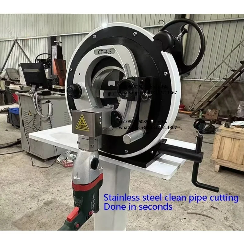 Orbital Pipe Saw Cutting Machine Manual & Automatic Stainless Steel Metal Cutter for Health and Medical Pipe Cutting Industry