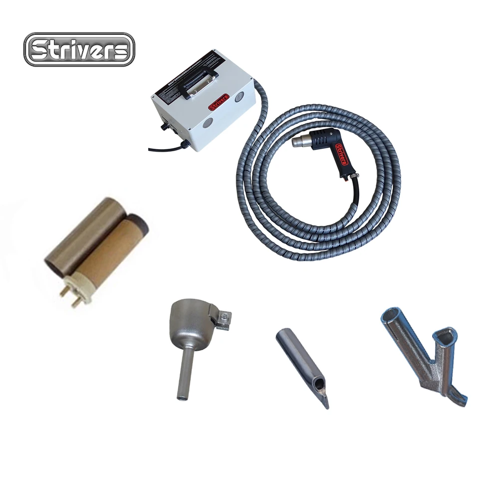 

Industrial Hot Air Gun Holder And Heater Repairing Tools Hot Air Gun Polypropylene Plastic Welder Kit