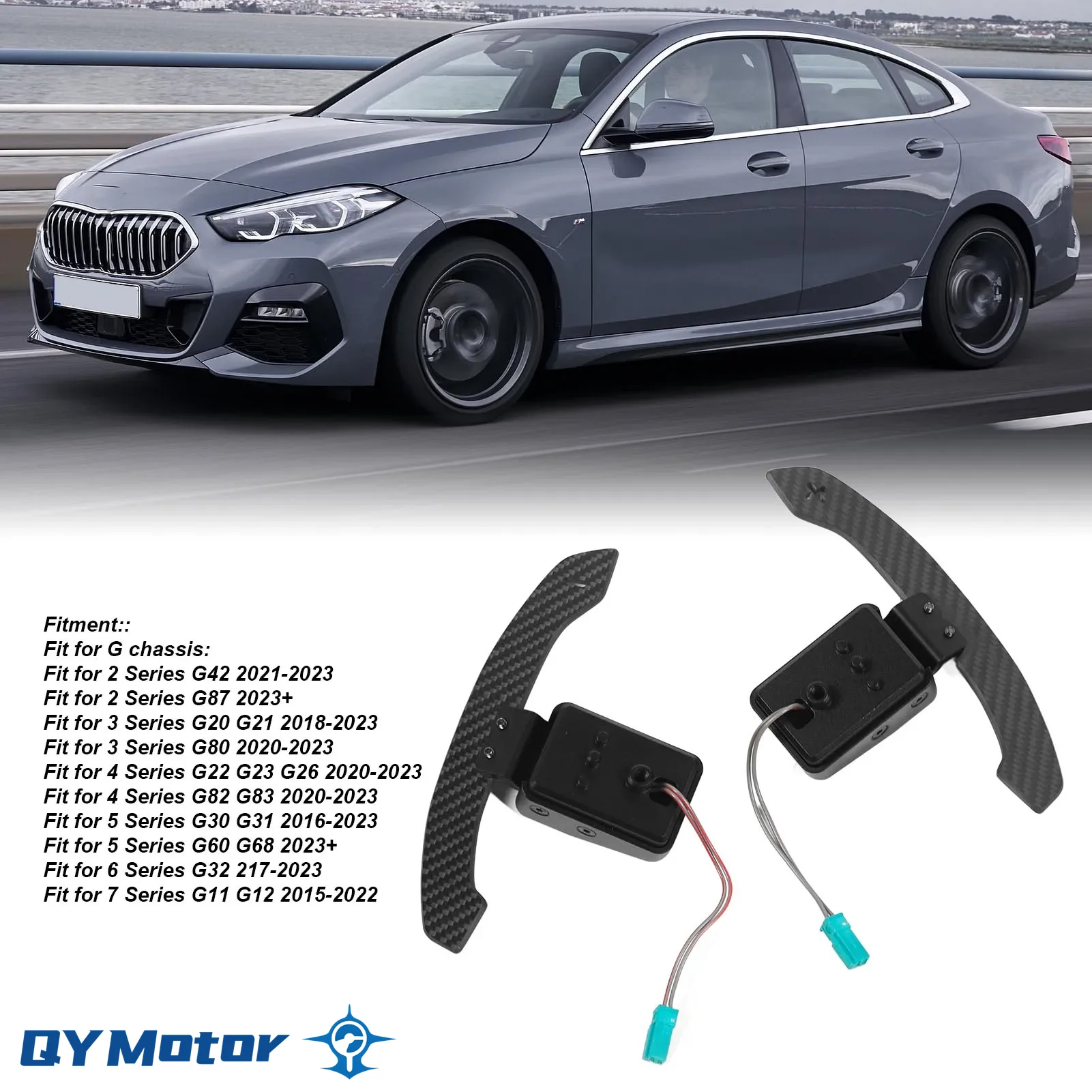 Stuurwiel Shift Paddle Magnetische Carbon Fiber Shifter Extensions Voor Bmw 1 2 3 4 Series F80 F22 F44 F30 G20 G30 G80