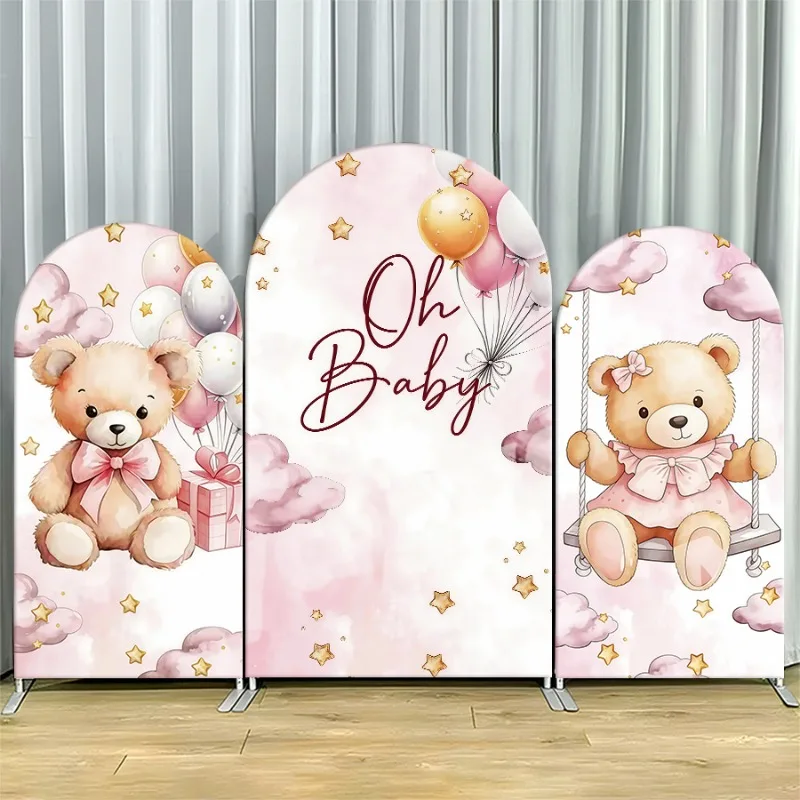 

Arch Backdrop Cover Single Side Beach Summer Party Decoration Photo Booth Background Event Supplies Celebration Props Room Wall