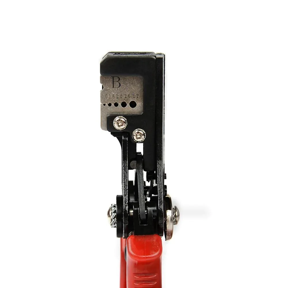 Pinza spelafili automatica, strumento spelafili di precisione per spelafili portatile elettrico solido e a trefoli da 1.0-3,2mm