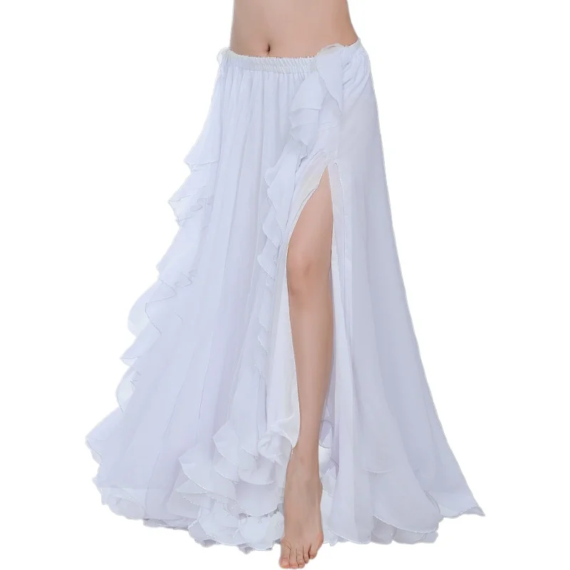 

2024 Woman New Belly Dancing Skirt Practice Oriental Dance Skirt For Girls Sexy Big Skirt 6001