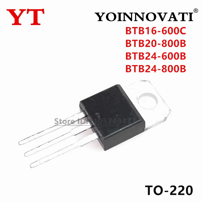 10Pcs New BTB16-600C BTB20-800B BTB24-600B BTB24-800B